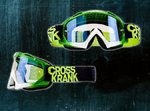 Crosskrank G1 MX-Brille grün/weiß